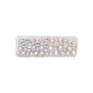 Bari Lynn Crystal Snap Clip - Crystal Shimmer