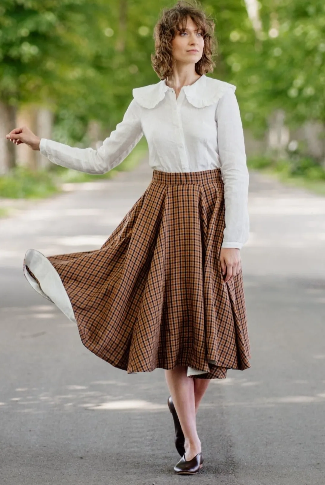 Classic Skirt, Patterned