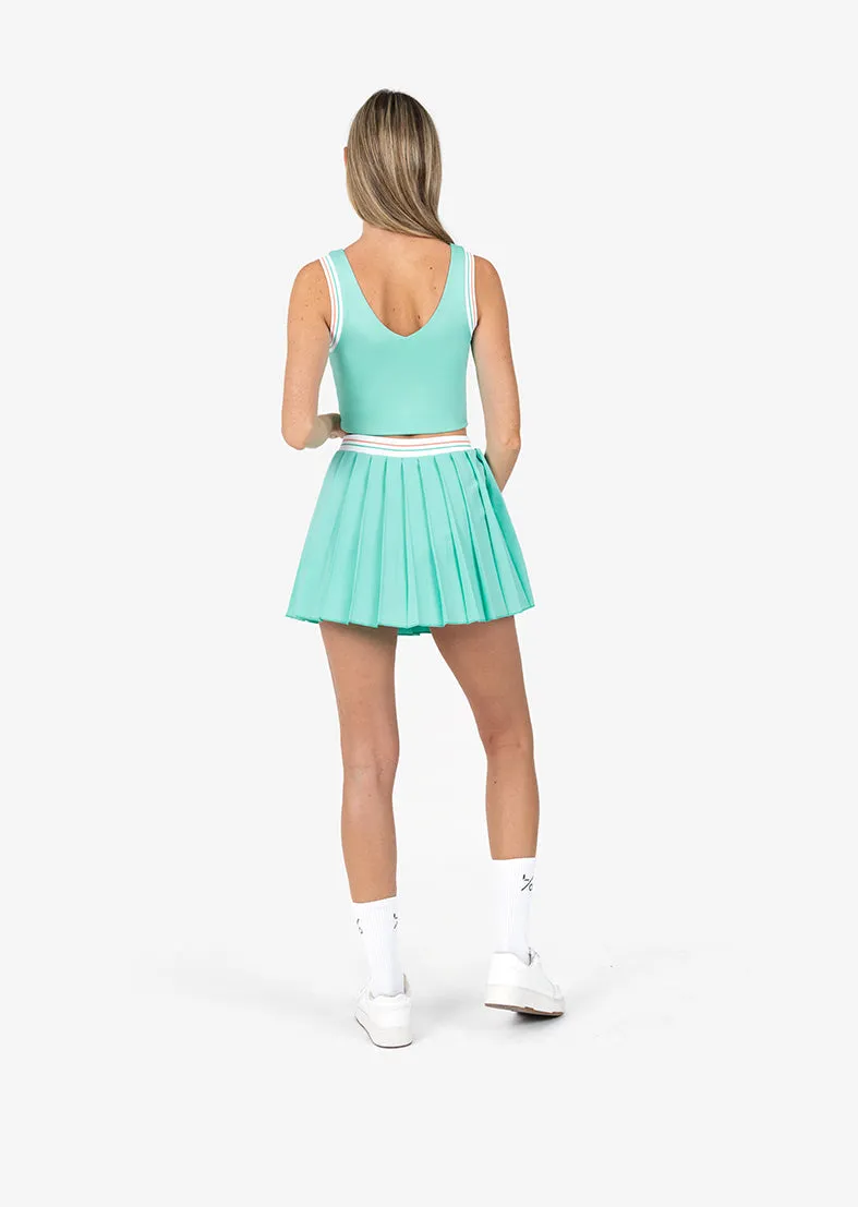 Club LC Vintage Pleated Skirt Mint FINAL SALE