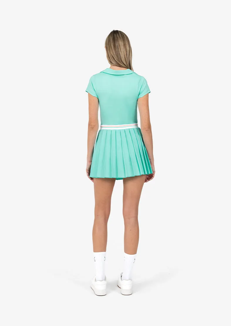 Club LC Vintage Pleated Skirt Mint FINAL SALE