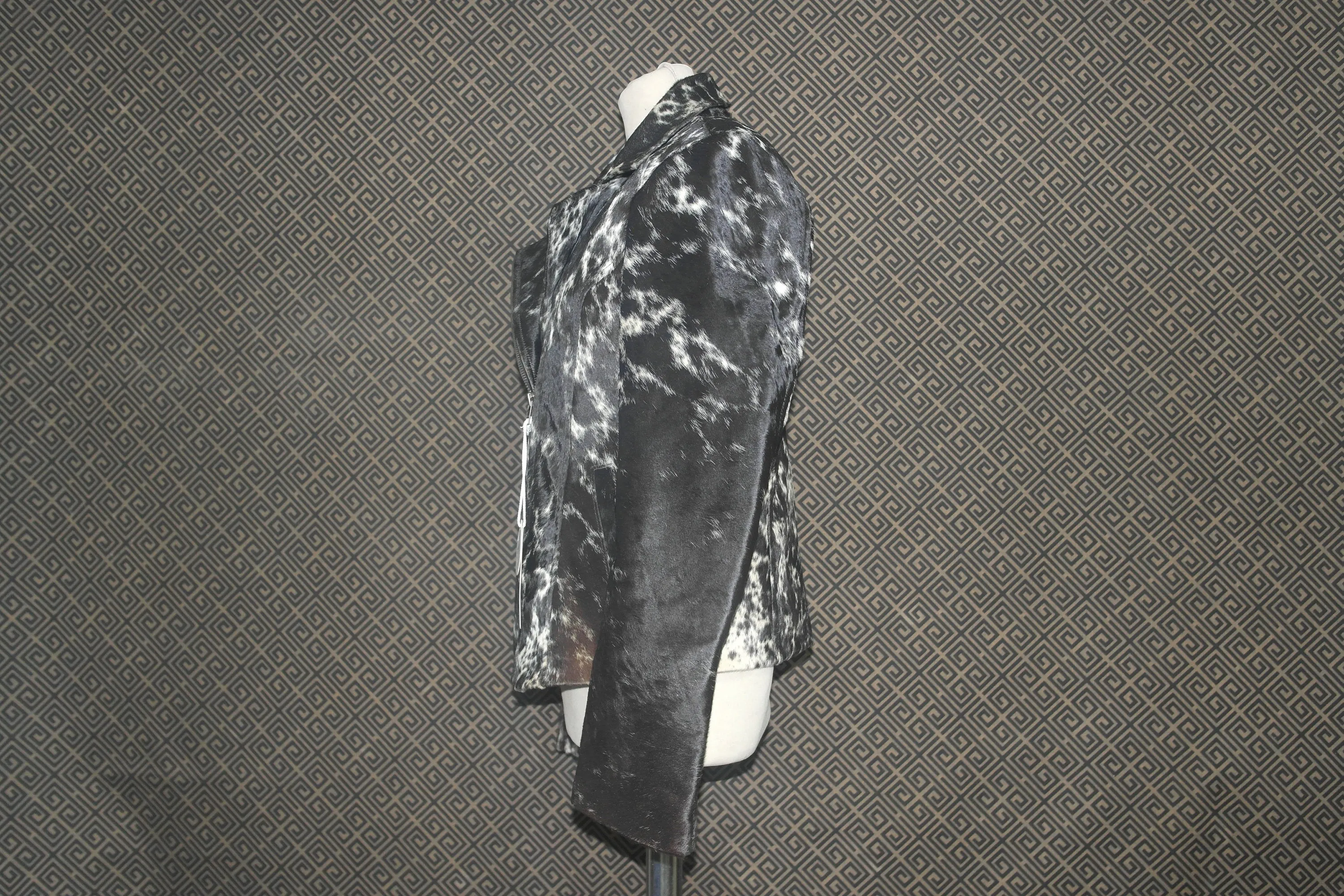 Cowhide pony skin jacket