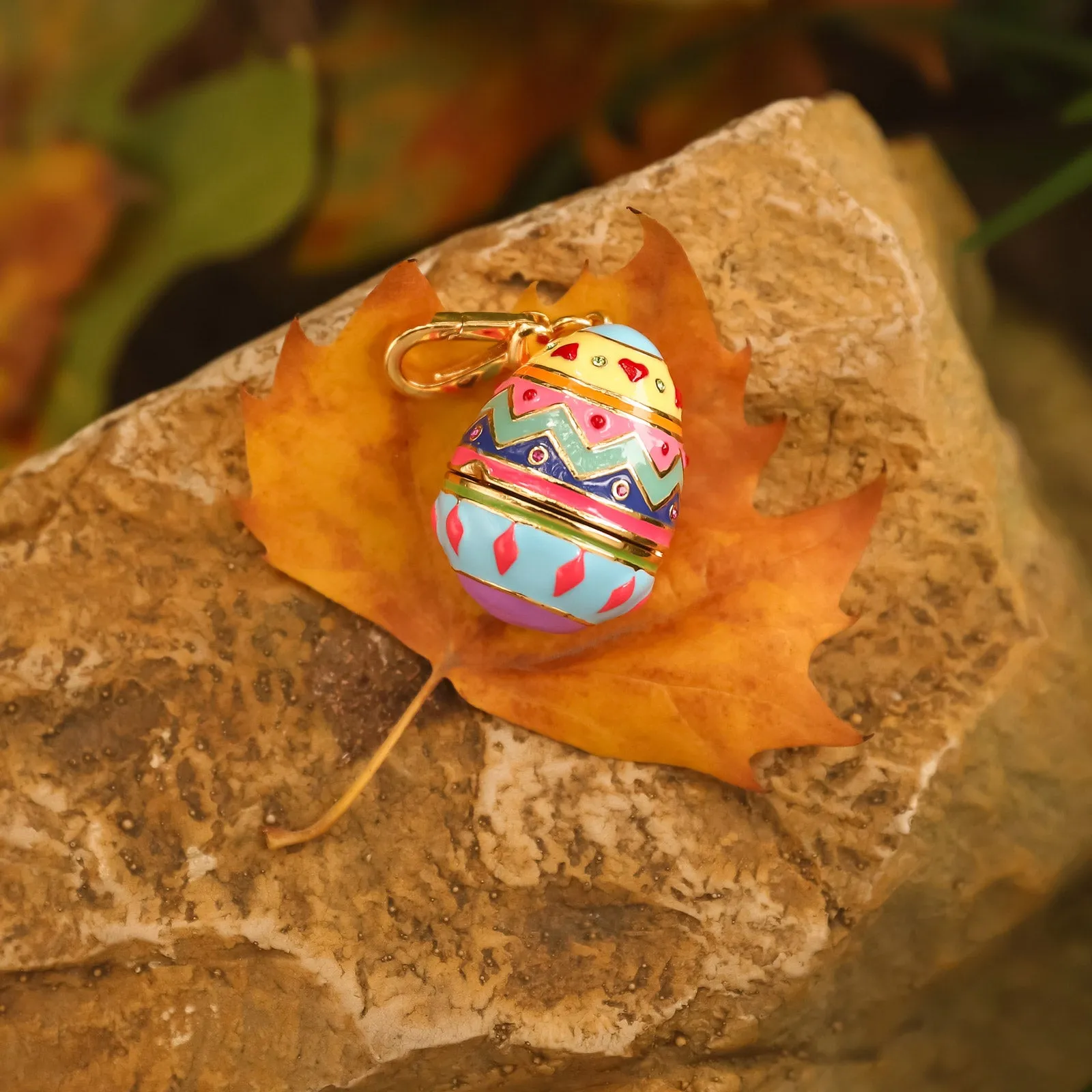 Dragon Zodiac Easter Egg Necklace