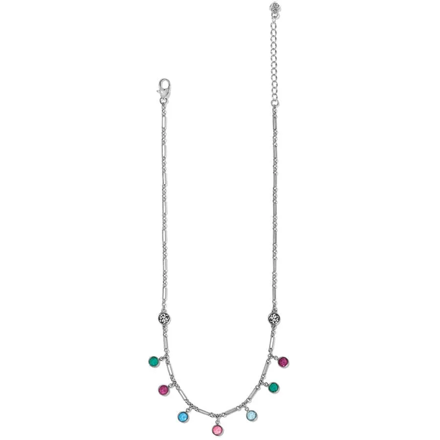 Elora Gems Drops Collar Necklace