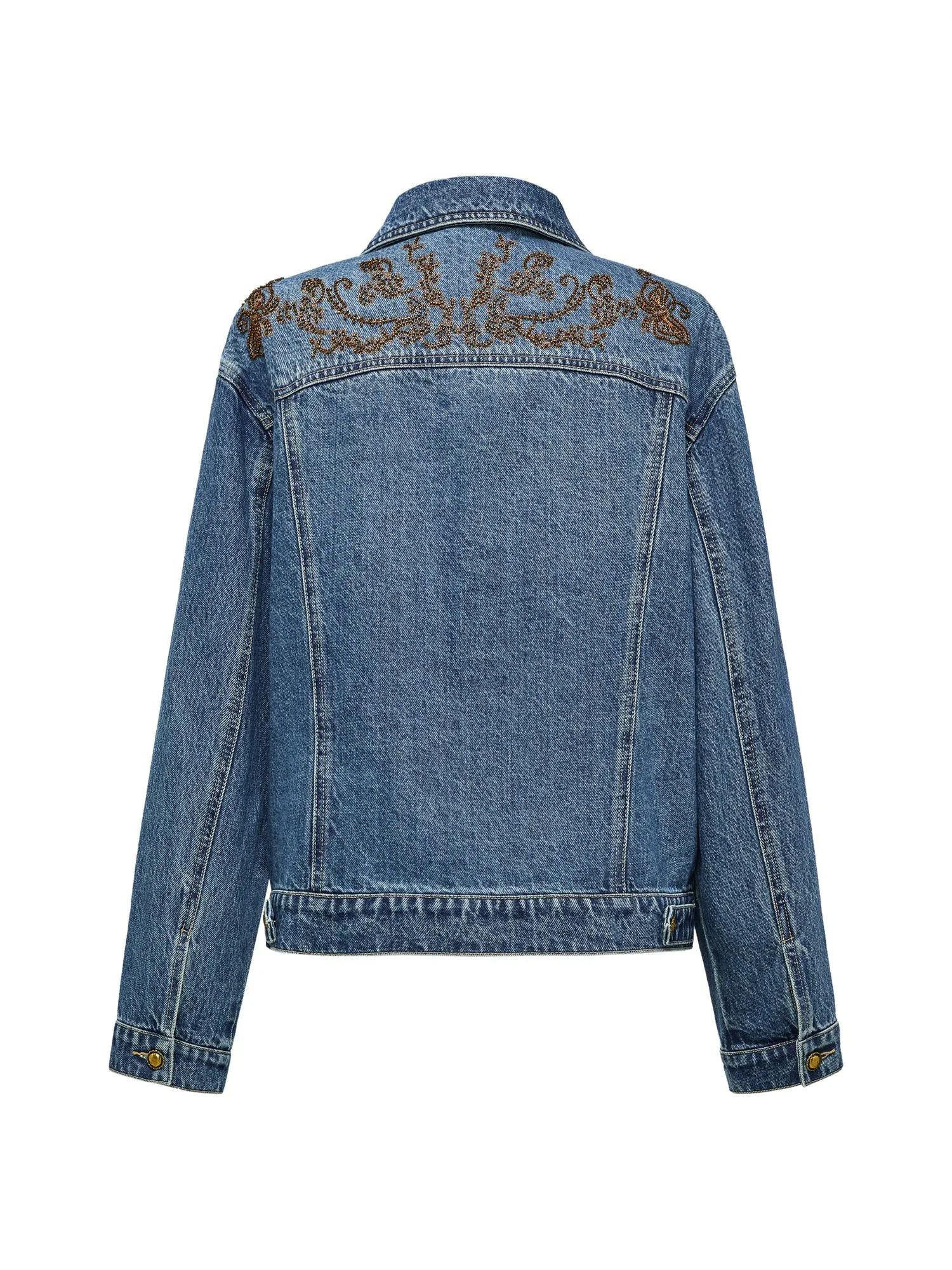 EP YAYING Retro Denim Jacket