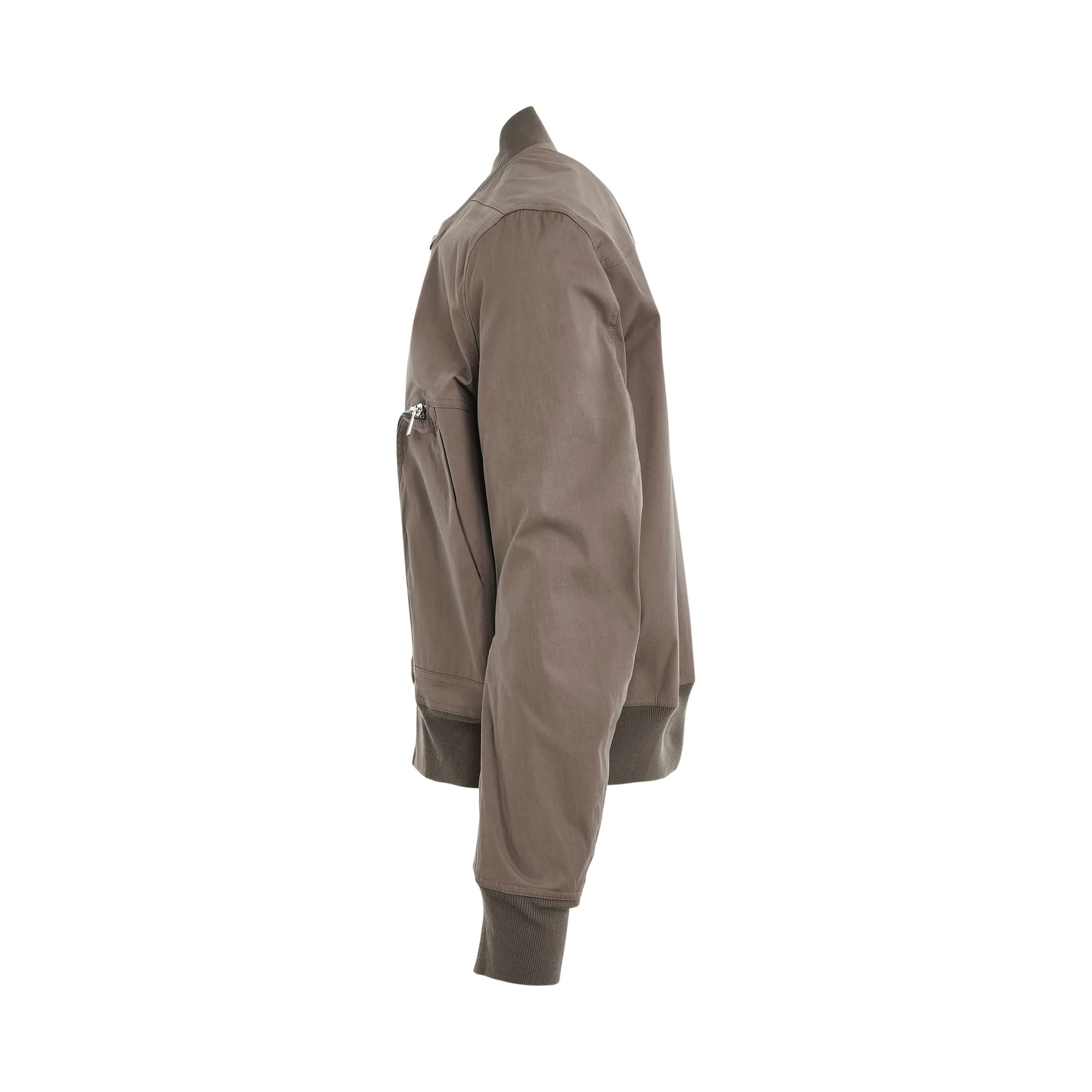 Heavy Cotton Bauhaus Flight Jacket in Dust