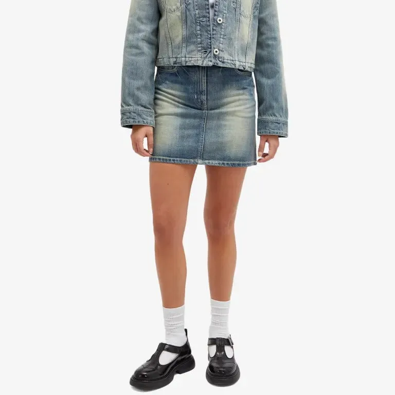 Kenzo Denim mini skirt, blue