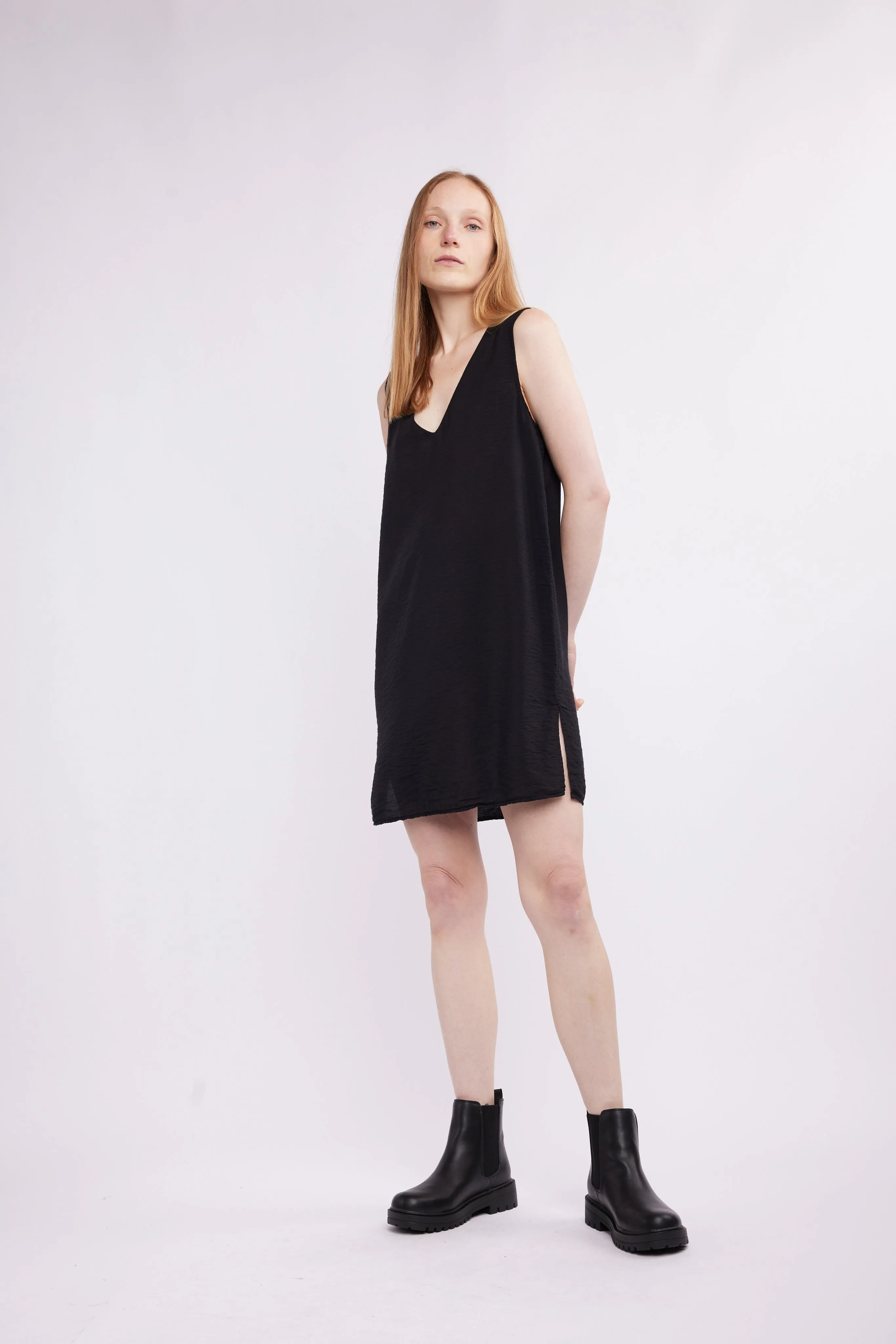 Maeve Mini V-Neck Dress