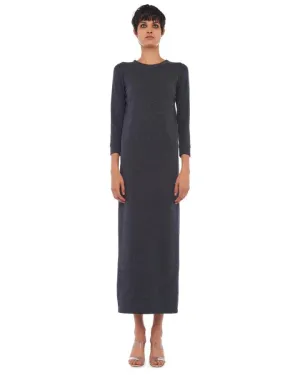 Norma Kamali 3/4 Sleeve Terry Gown