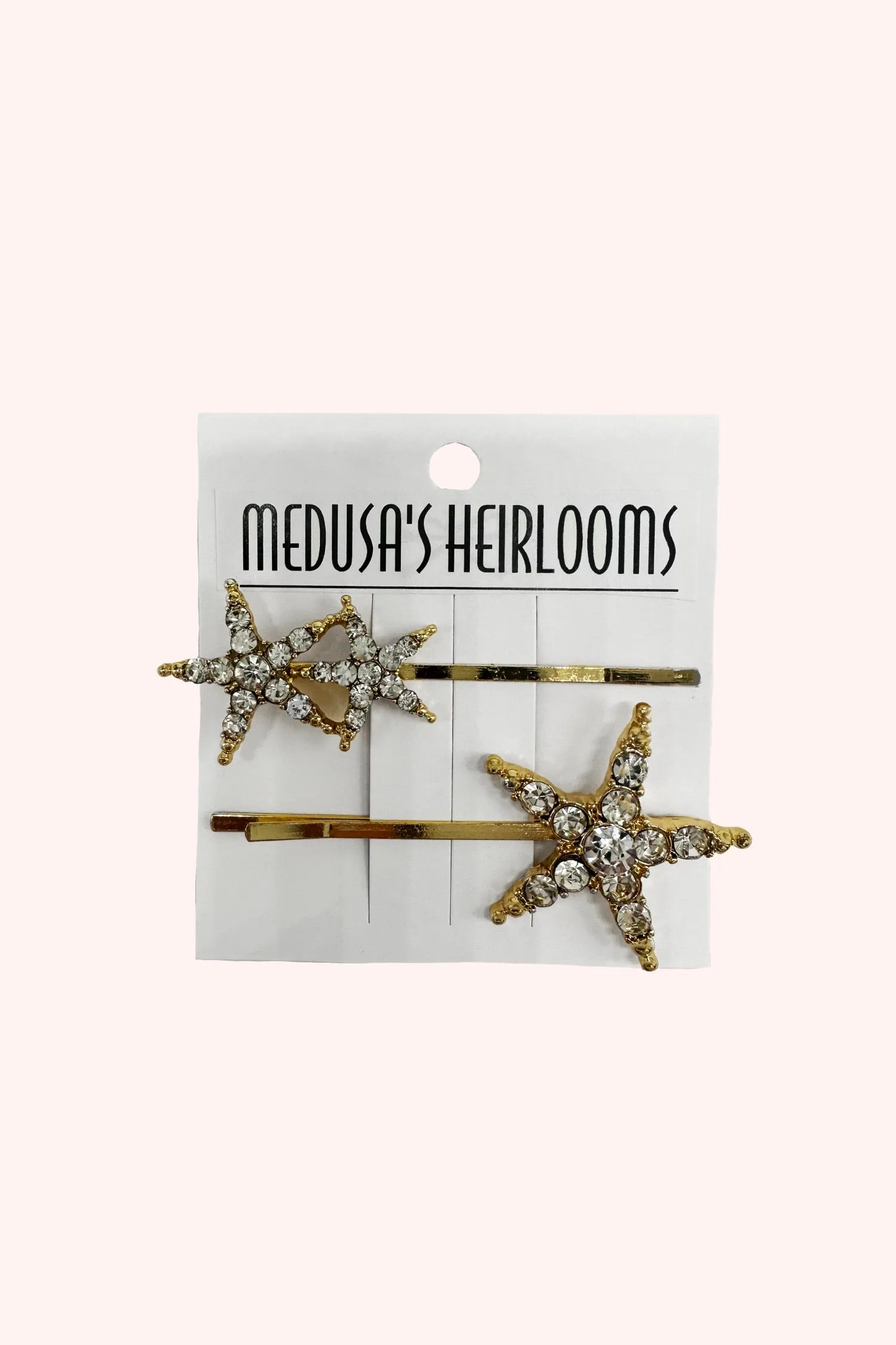 Oh My Stars Hair Pins Gold