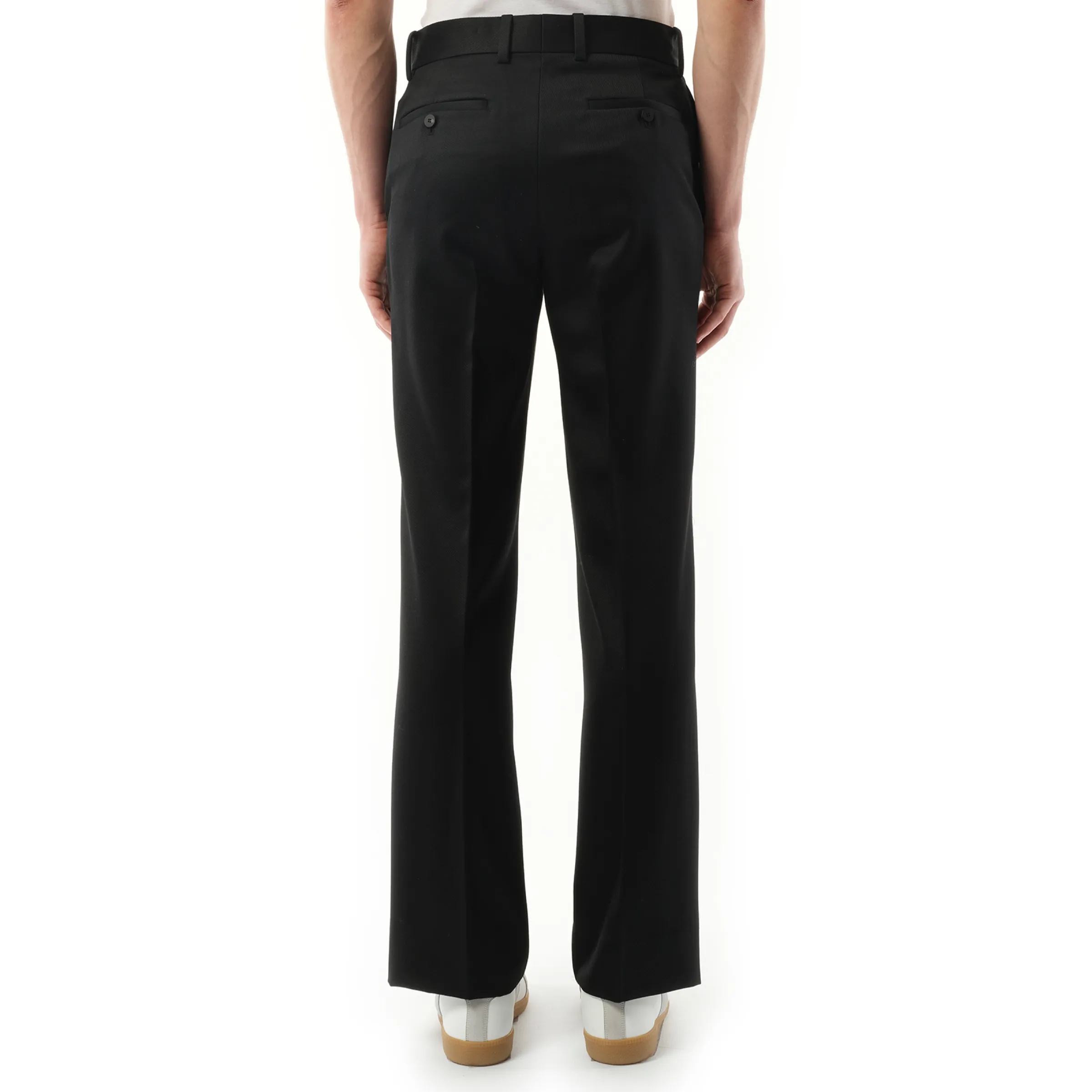 Pleated Suit Pants in Black