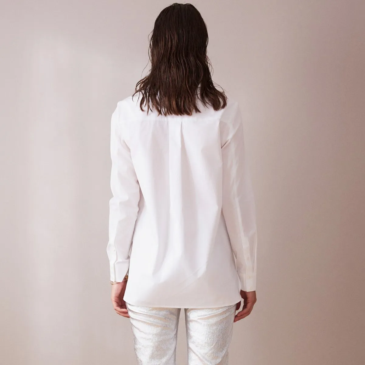 Poplin Essential Shirt White