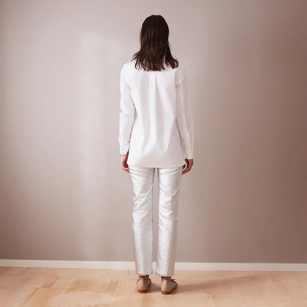 Poplin Essential Shirt White