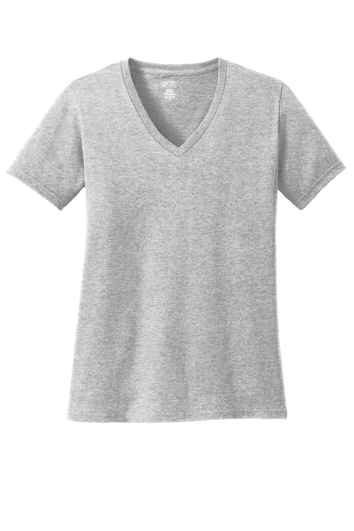 Port & Company® Ladies Core Cotton V-Neck Tee (LPC54V)