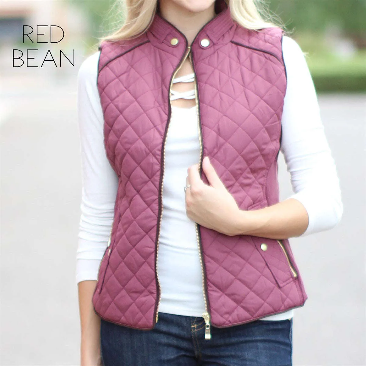 Quilted Vest | S-L