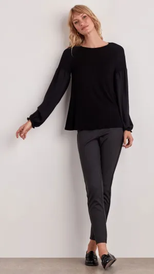 RAGLAN SLEEVE KNIT TOP