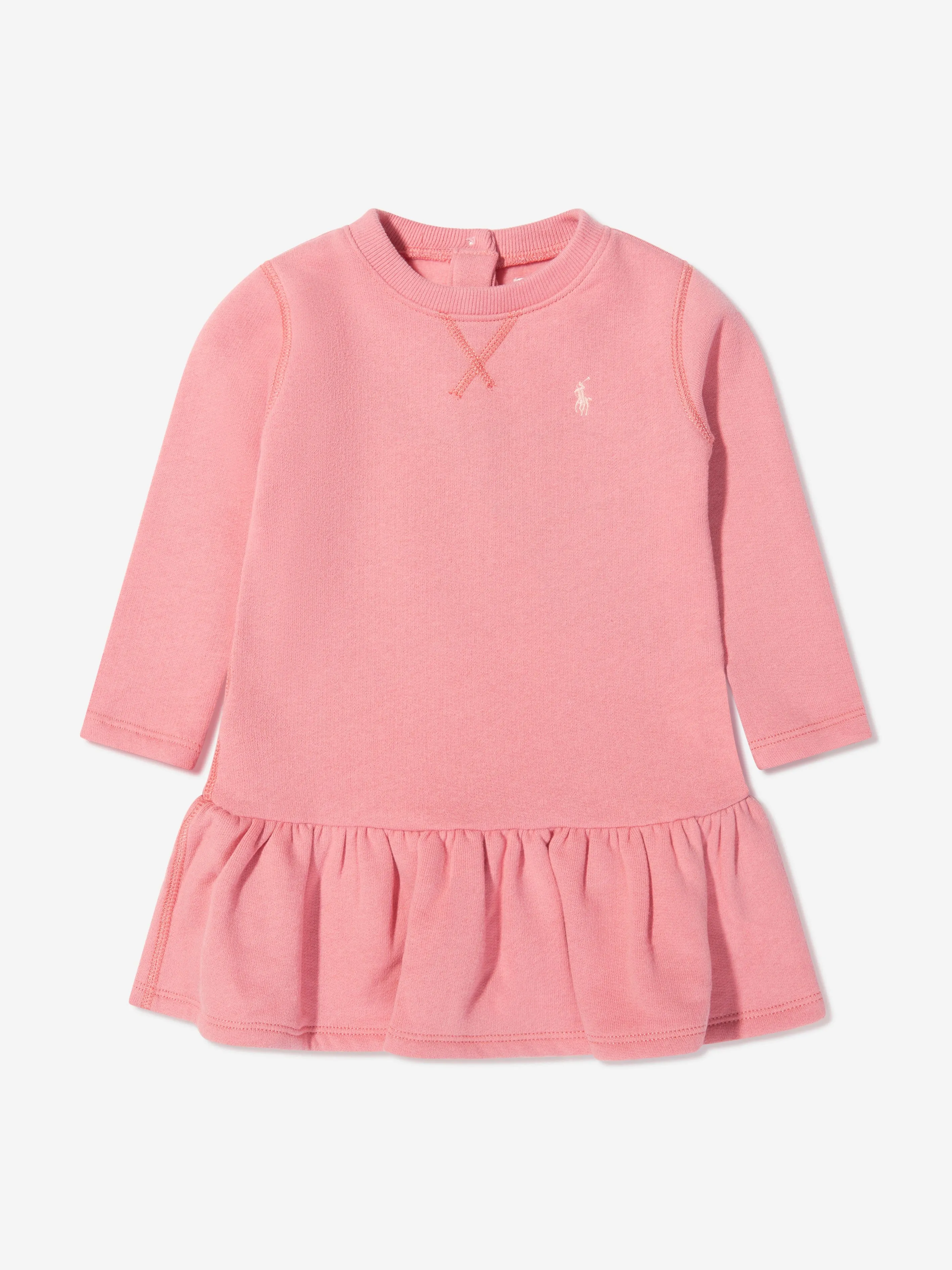 Ralph Lauren Baby Girls Dress With Knickers