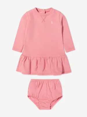 Ralph Lauren Baby Girls Dress With Knickers