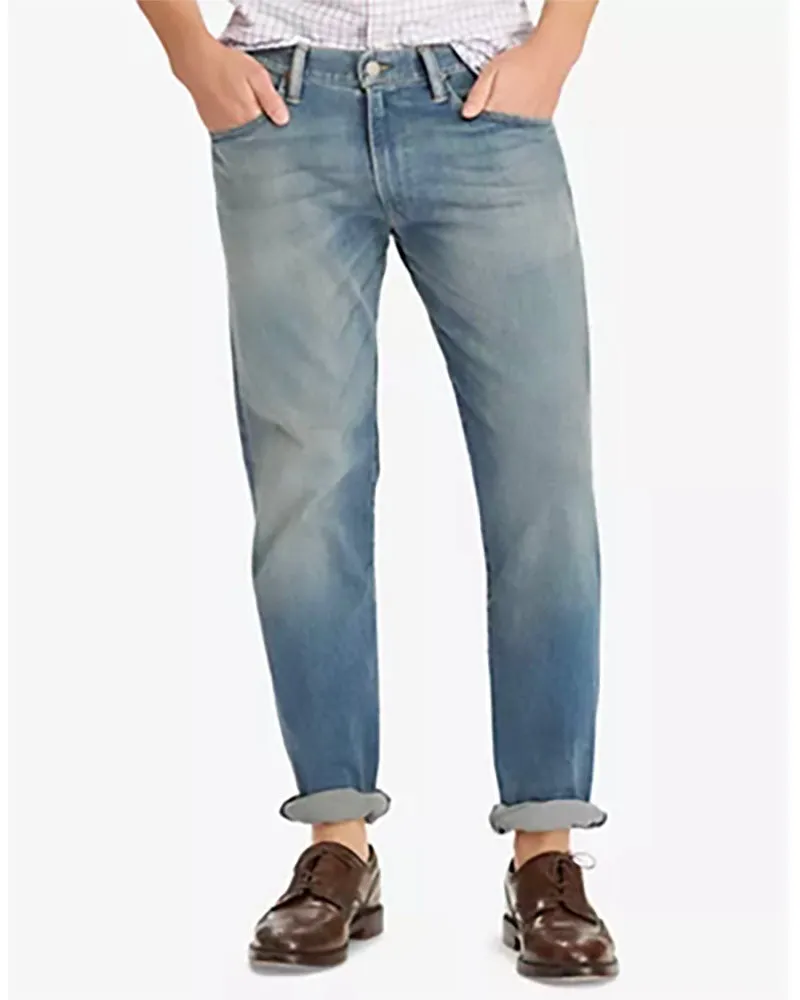 Ralph Lauren Hampton Straight-Fit Jeans - Big