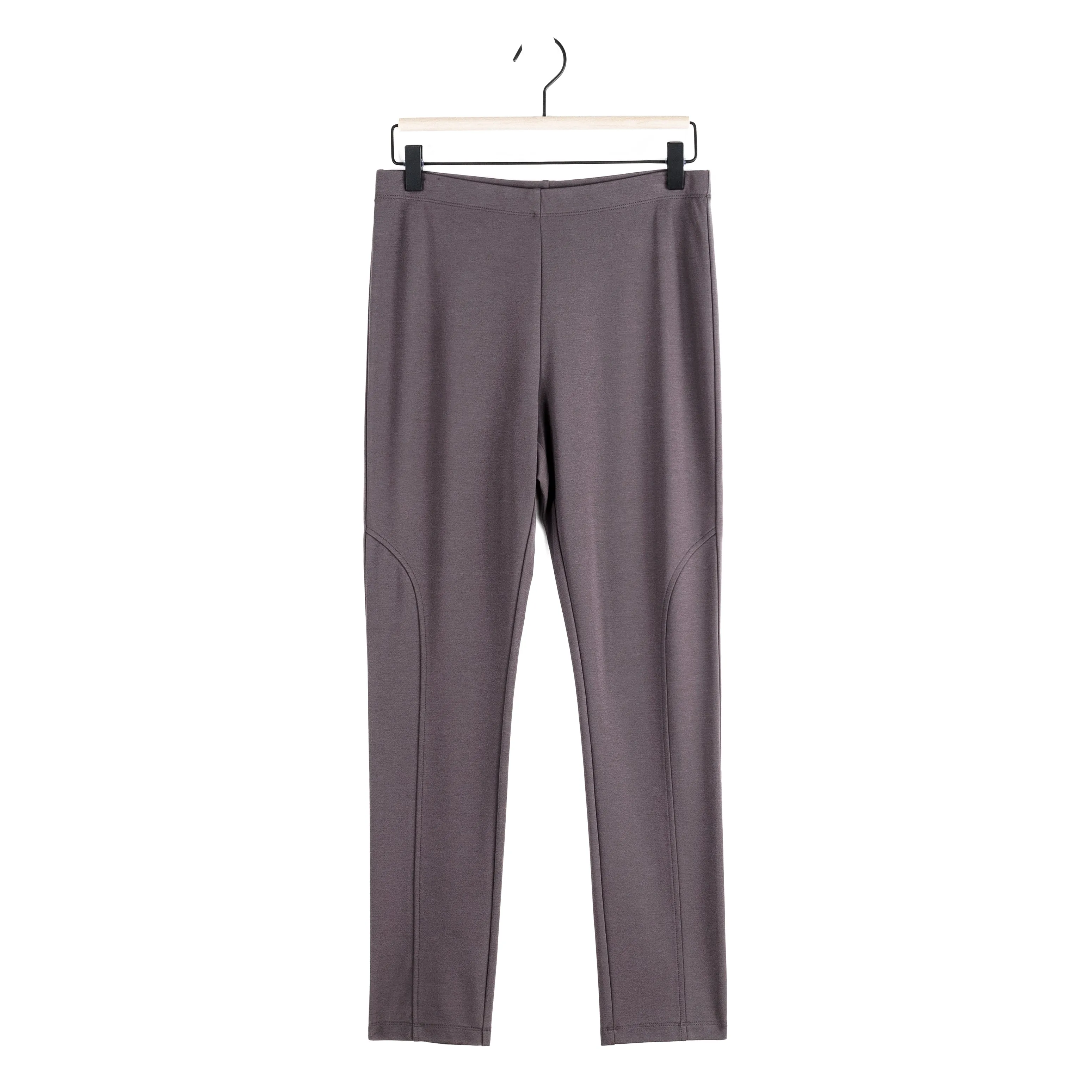 Rayon-Ponte Knit - Slim Rider Pant - Mocha - Limited Sizes!