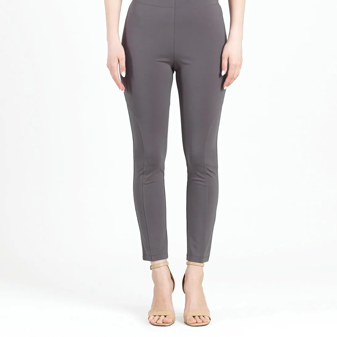 Rayon-Ponte Knit - Slim Rider Pant - Mocha - Limited Sizes!