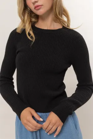 Reagan Ribbed Knit Top