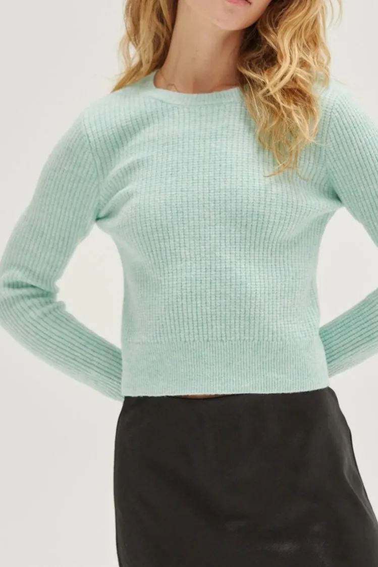 Reagan Ribbed Knit Top