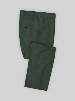 Solbiati Pericle Green Linen Pants