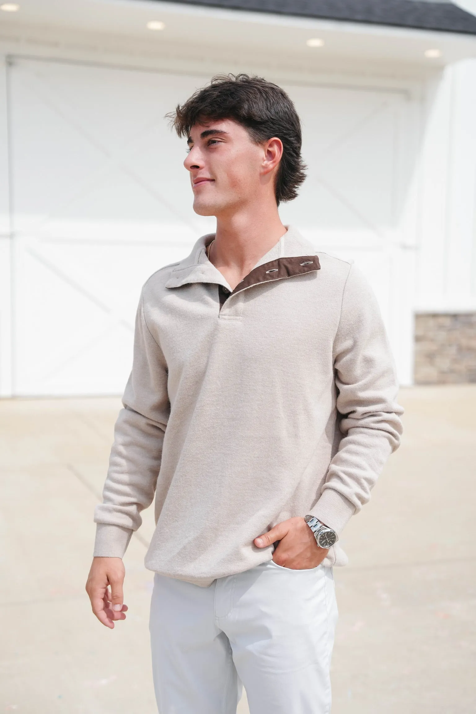 Southern Shirt Sweater Fleece Elevated Pullover