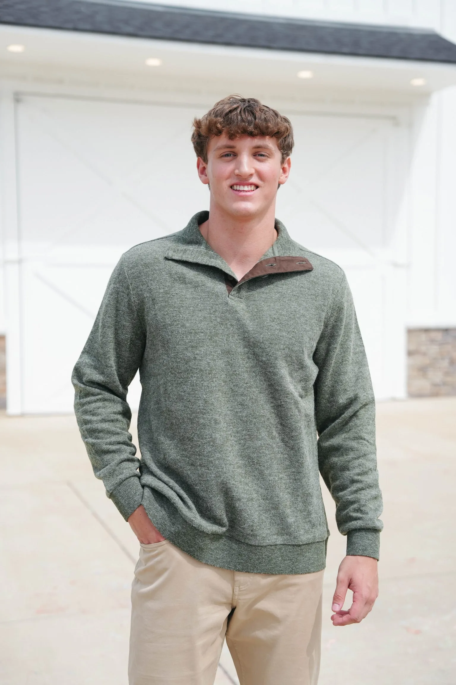 Southern Shirt Sweater Fleece Elevated Pullover