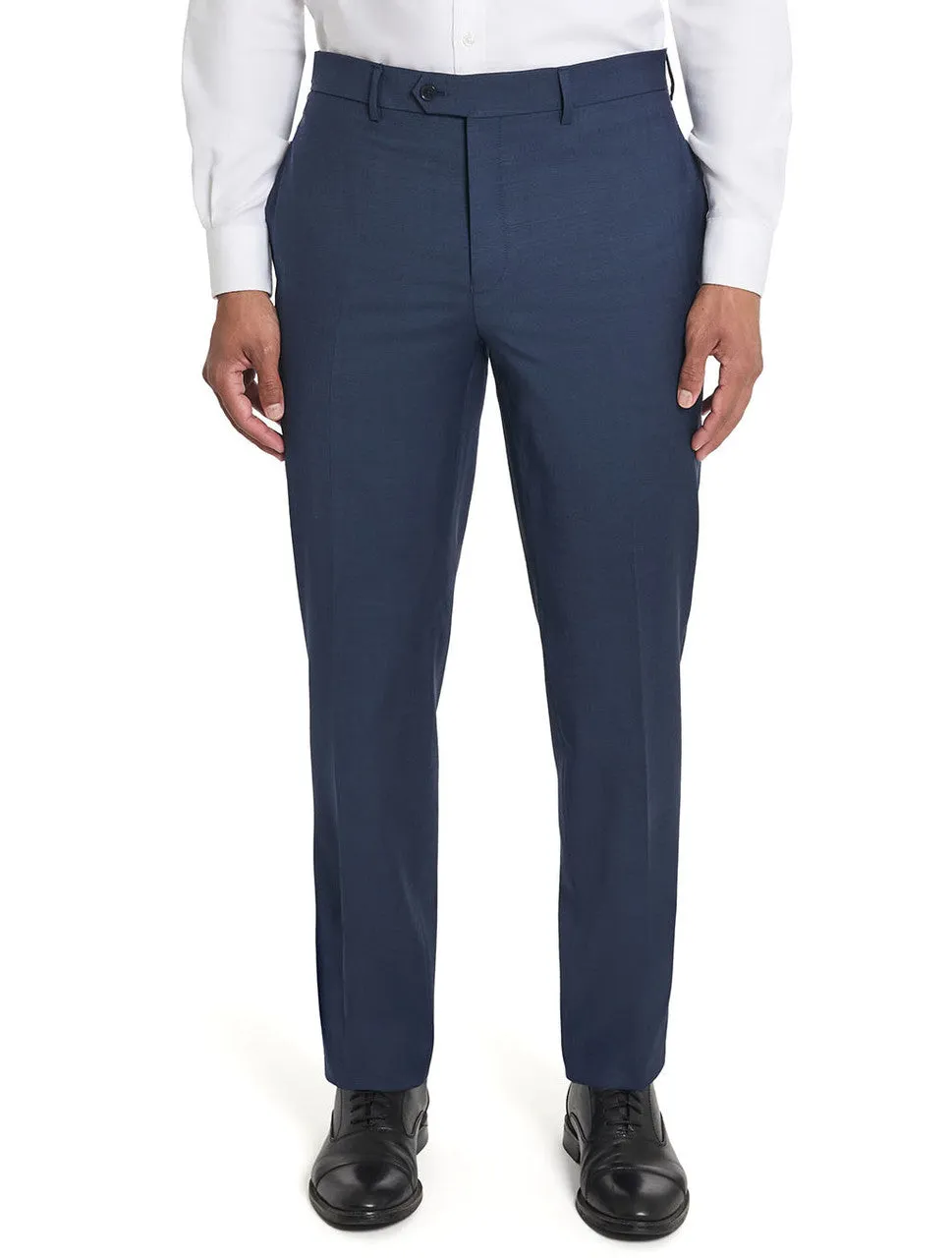 Tallia Men`s Suit Separate Wool Pants - Blue