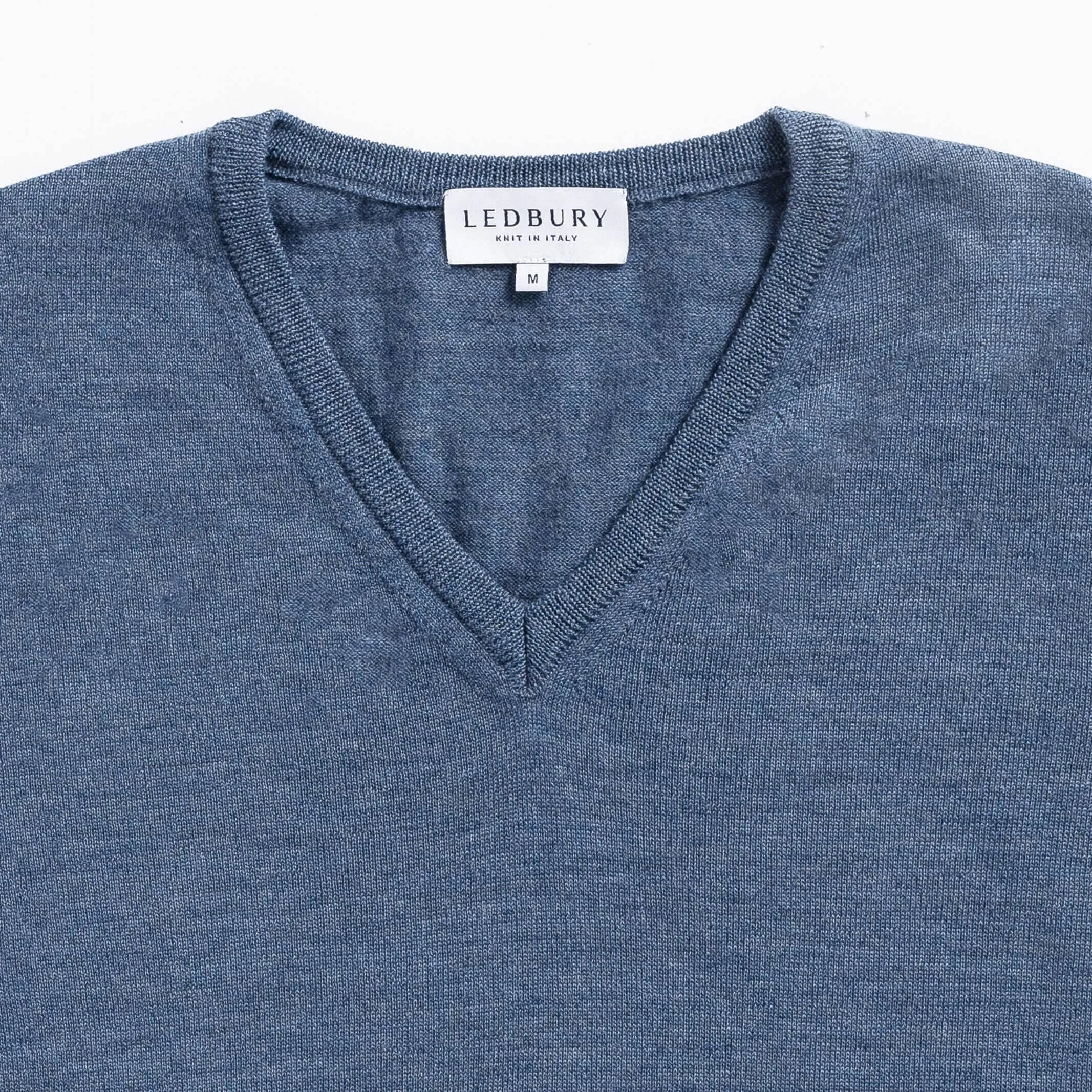 The Blue Heather Emmons V-Neck