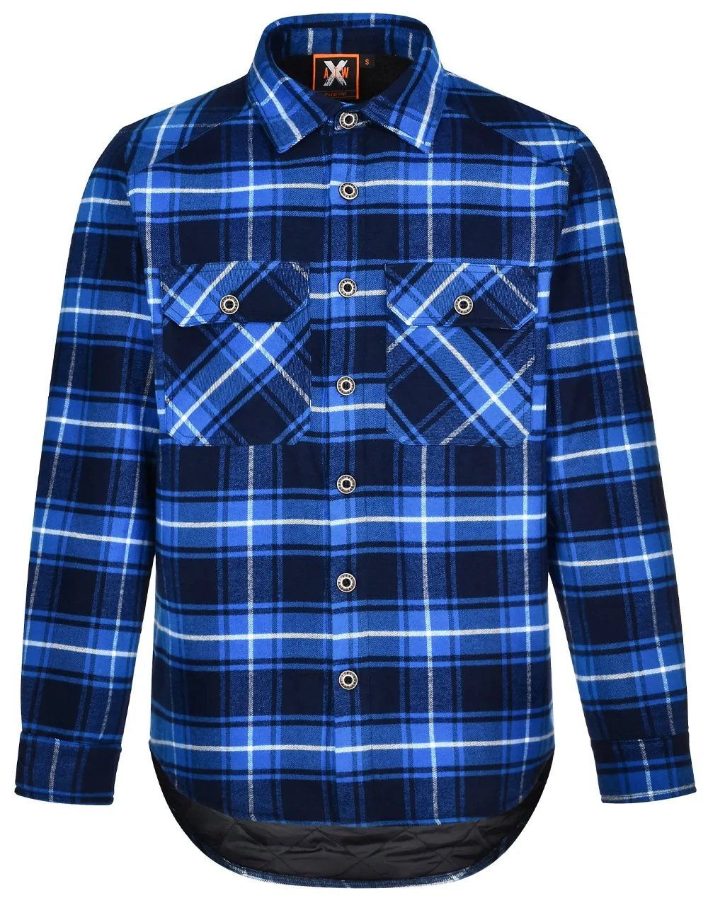 Winning Spirit Unisex Quilted Flannel Shirt-Style Jacket (WT07)