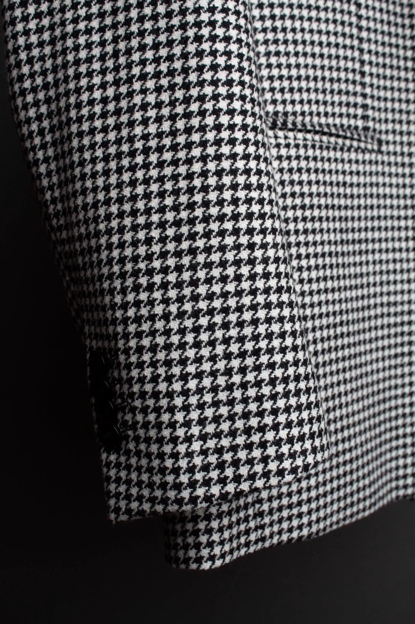 Wool & Cashmere Houndstooth Jacket