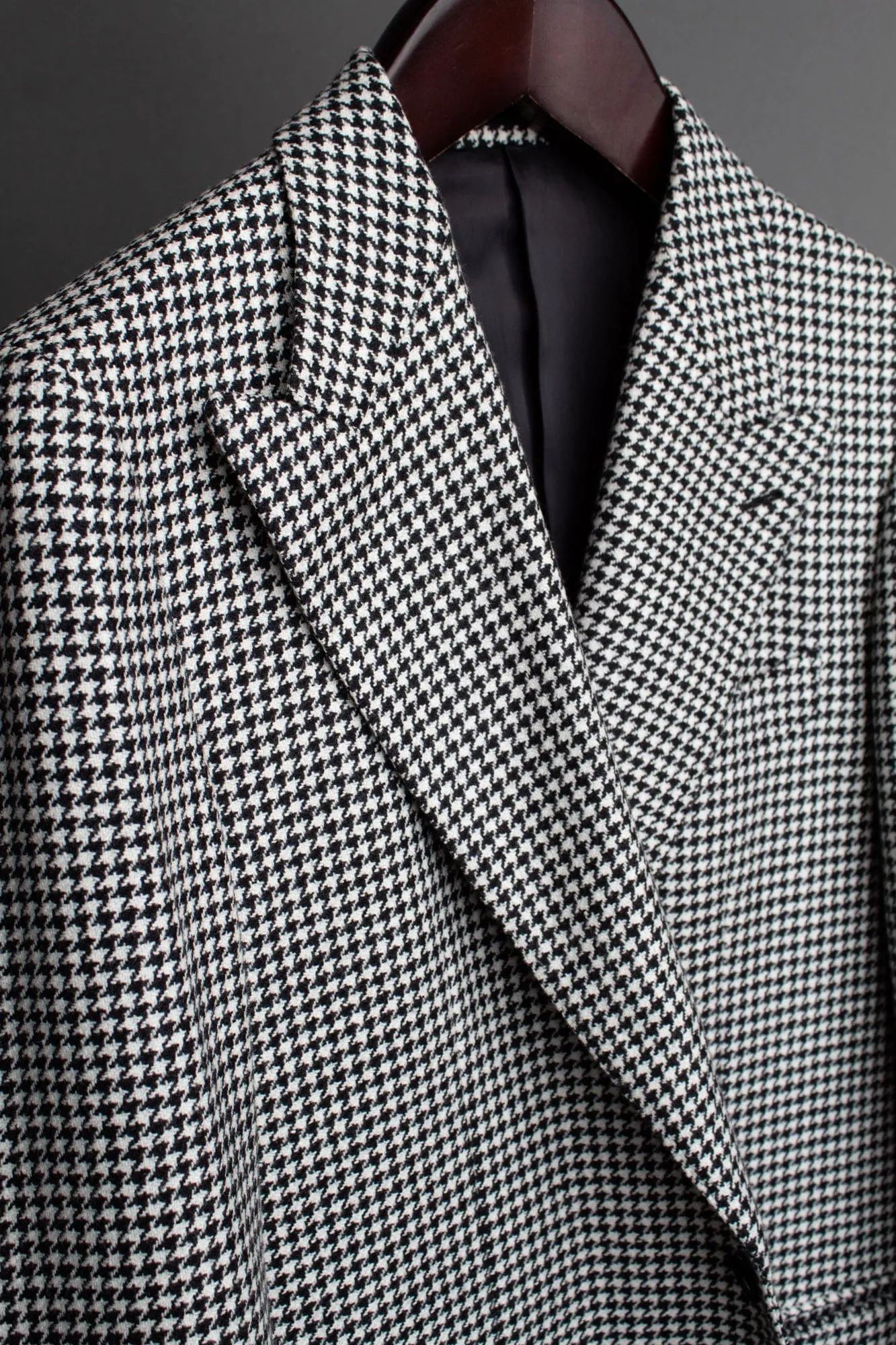 Wool & Cashmere Houndstooth Jacket