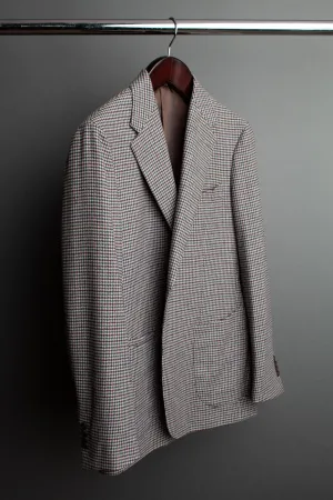 Wool & Cashmere Houndstooth Jacket