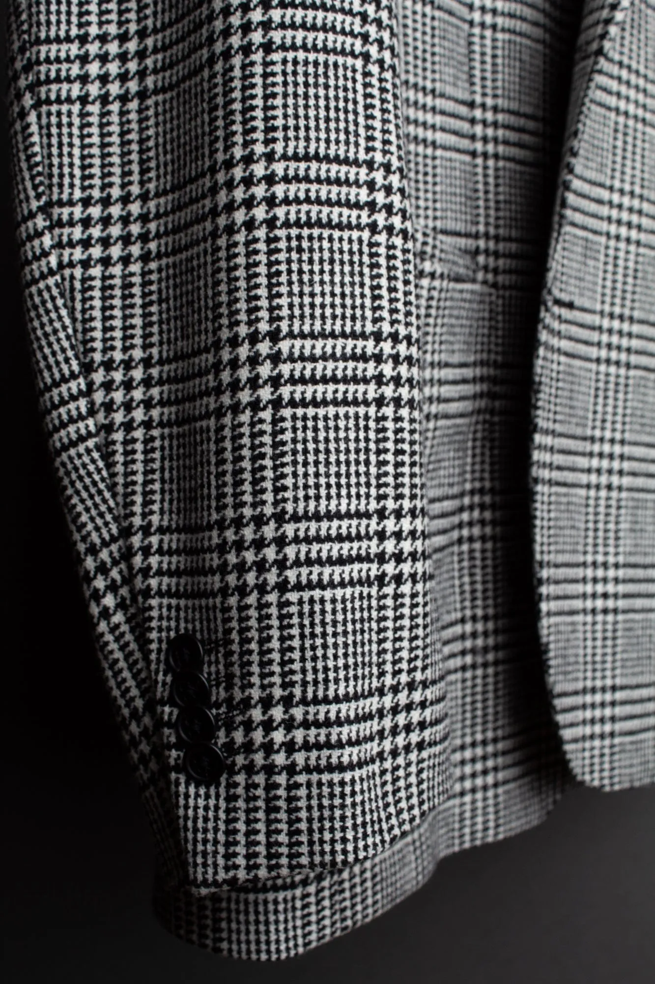 Wool & Cashmere Houndstooth Jacket