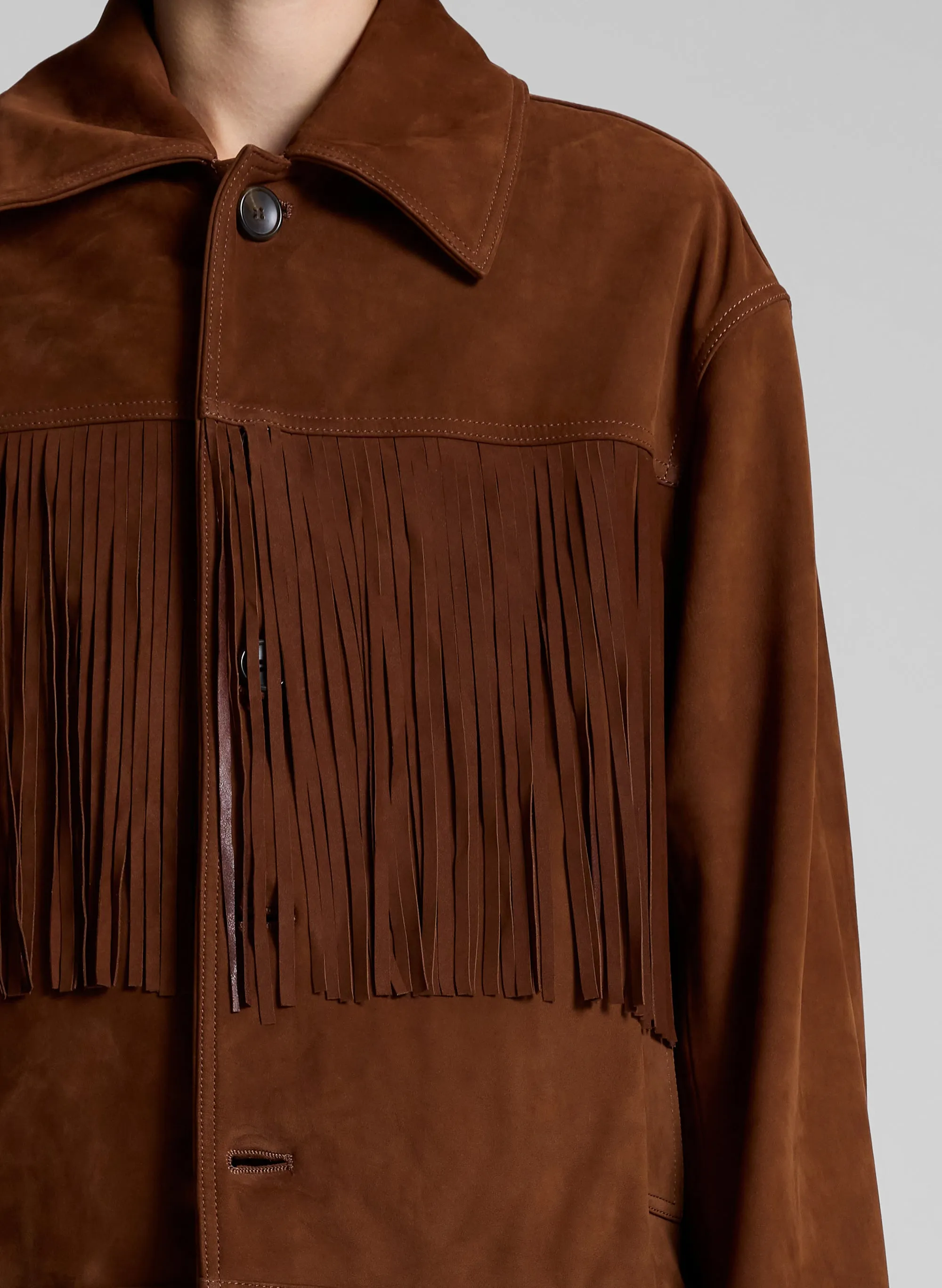 Wren Suede Fringe Jacket