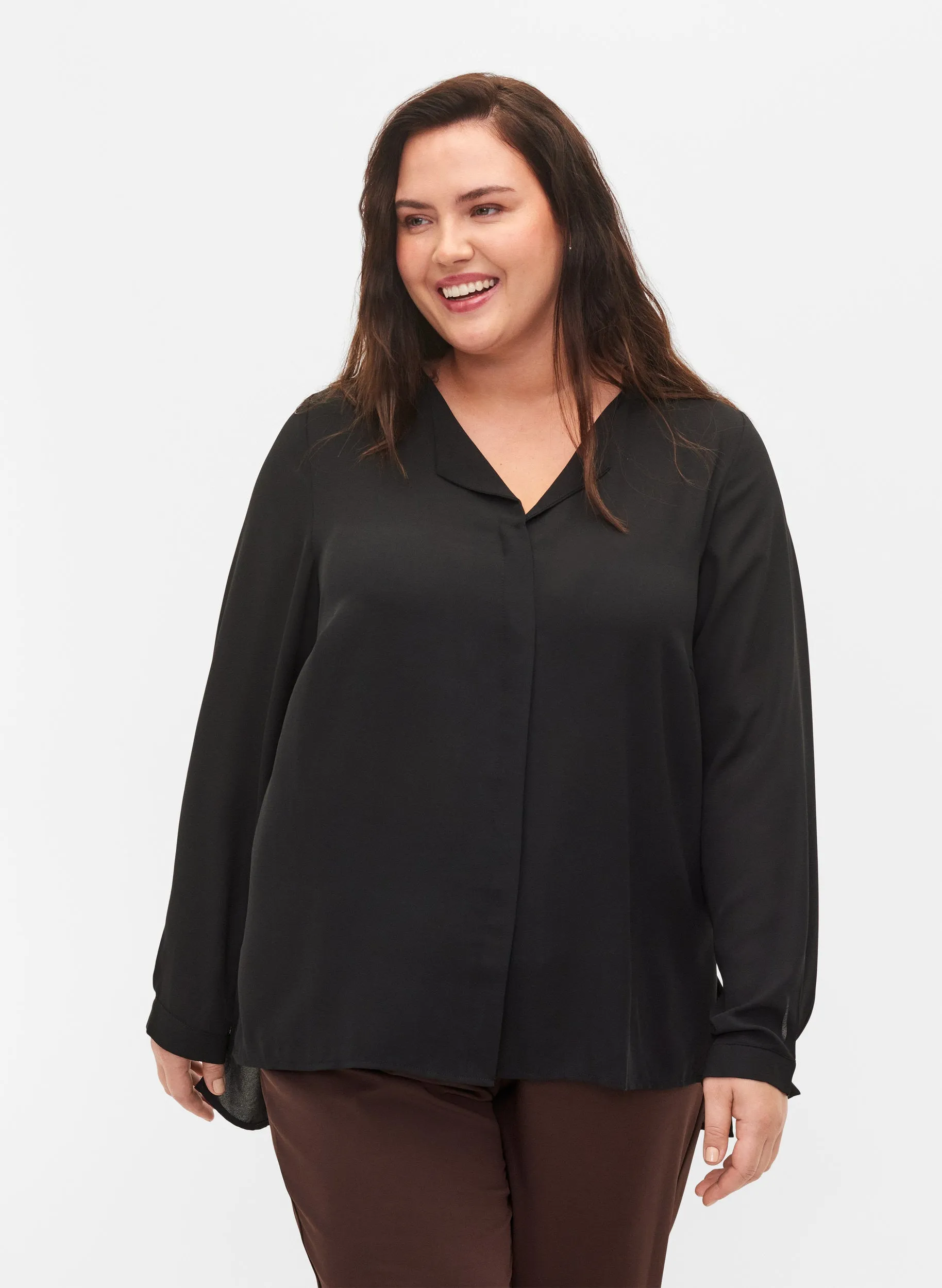 Zizzi Seli Blouse in Black